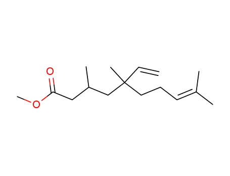 5-Ethenyl-3,5,9-trimethyl-8-decenoic acid methyl ester