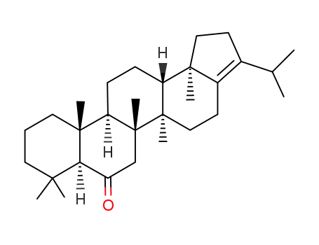 Molecular Structure of 559-63-7 (A'-Neo-5α-gammacer-17(21)-en-6-one)