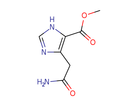 1H-Imidazole-5-carboxylicacid, 4-(2-amino-2-oxoethyl)-, methyl ester