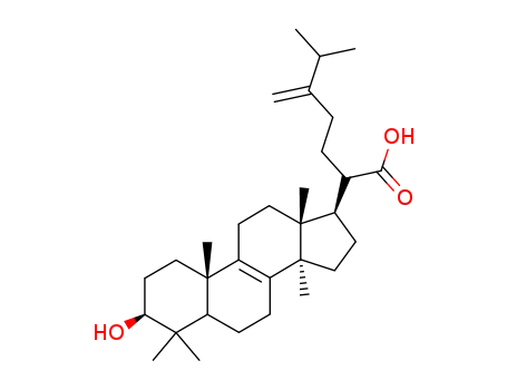 Molecular Structure of 560-66-7 ((2R)-2-[(3S,5S,10S,13R,14R,17R)-3-hydroxy-4,4,10,13,14-pentamethyl-2,3 ,5,6,7,11,12,15,16,17-decahydro-1H-cyclopenta[a]phenanthren-17-yl]-6-m ethyl-5-methylidene-heptanoic acid)