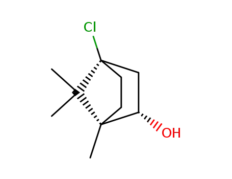 Molecular Structure of 34733-71-6 ((+/-)-4-chloro-bornanol-(2<i>exo</i>))