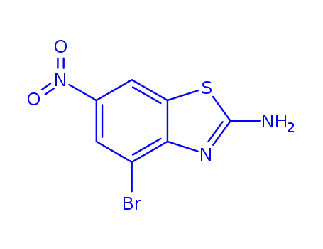 2-아미노-4-브로모-6-니트로 벤조티아졸