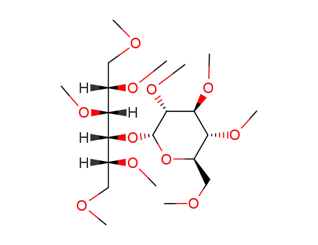 Molecular Structure of 29923-18-0 (per-O-methylated maltitol)