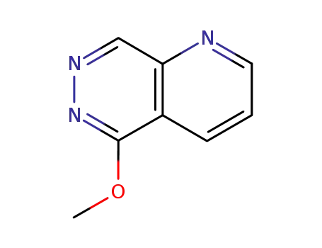 Molecular Structure of 56525-92-9 (5-METHOXYPYRIDO[2,3-D]PYRIDAZINE)