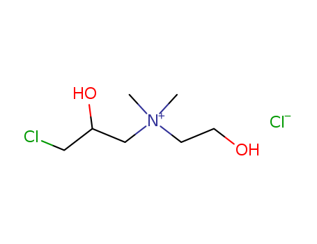 (3-CHLORO-2-HYDROXYPROPYL)(2-HYDROXYETHYL)DIMETHYLAMMONIUM CHLORIDE