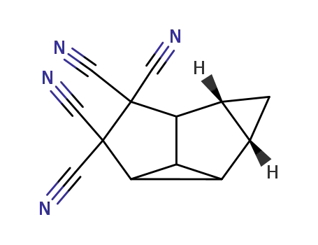 exo-Tetracyclo<4.3.0.0<sup>2,4</sup>.0<sup>5,7</sup>>nonan-8,8,9,9-tetracarbonitril
