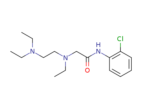 Acetamide,N-(2-chlorophenyl)-2-[[2-(diethylamino)ethyl]ethylamino]- cas  5626-25-5