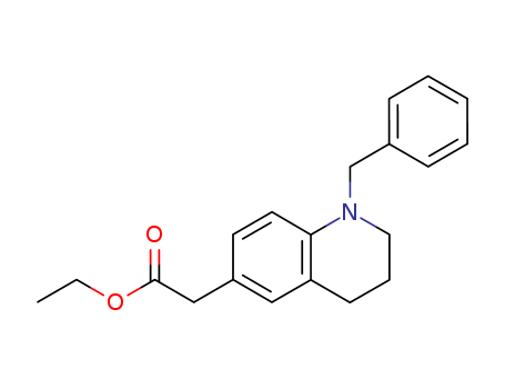 6-Quinolineacetic acid,1,2,3,4-tetrahydro-1-(phenylmethyl)-, ethyl ester