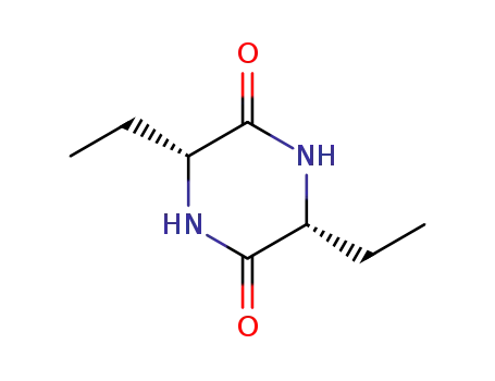 2,5-피페라진디온, 3,6-디에틸-,트랜스-(9CI)