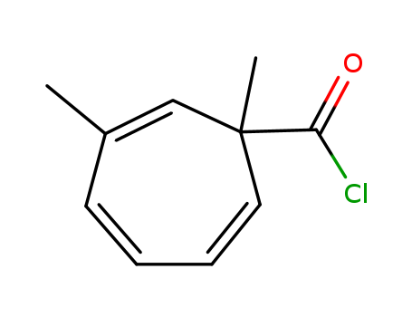 2,4,6-CYCLOHEPTATRIENE-1-CARBONYL CHLORIDE,1,3-DIMETHYL-