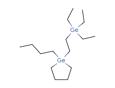 Molecular Structure of 56438-27-8 (1-Butyl-1-[2-(triethylgermyl)ethyl]germacyclopentane)