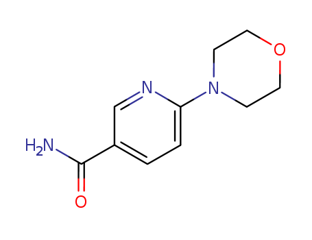 3-Pyridinecarboxamide,6-(4-morpholinyl)- cas  56501-17-8