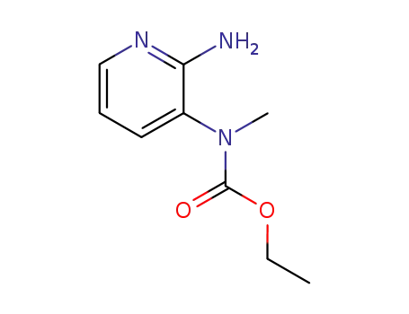 3-Pyridinecarbamicacid,2-amino-N-methyl-,ethylester(6CI)