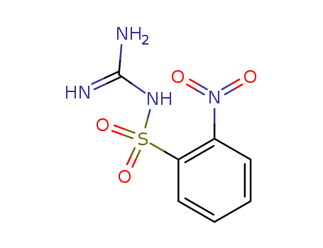Benzenesulfonamide, N-(aminoiminomethyl)-2-nitro- cas  56519-43-8