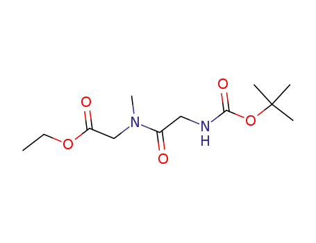 N-tert-butoxycarbonylglycylsarcosine ethyl ester
