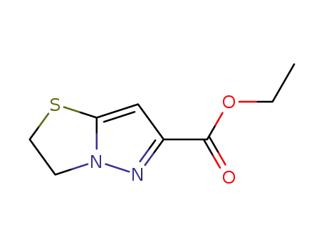 Pyrazolo[5,1-b]thiazole-6-carboxylic acid, 2,3-dihydro-, ethyl ester
