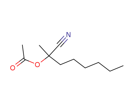 1-cyano-1-methylheptyl acetate