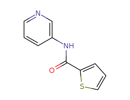 Molecular Structure of 62289-81-0 (2-Thiophenecarboxamide, N-3-pyridinyl-)
