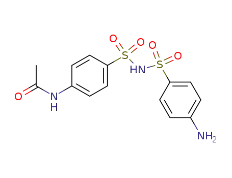 Molecular Structure of 56444-82-7 (ACETYLDISULFANILAMIDE)