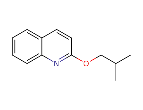 Molecular Structure of 56273-37-1 (2-(2-Methylpropyloxy)quinoline)