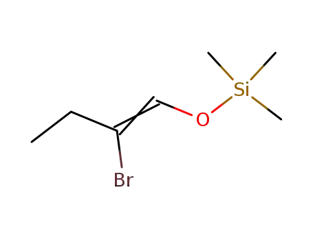 Silane, [(2-bromo-1-butenyl)oxy]trimethyl-