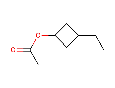 Molecular Structure of 56335-72-9 (1-Acetyloxy-3-ethylcyclobutane)