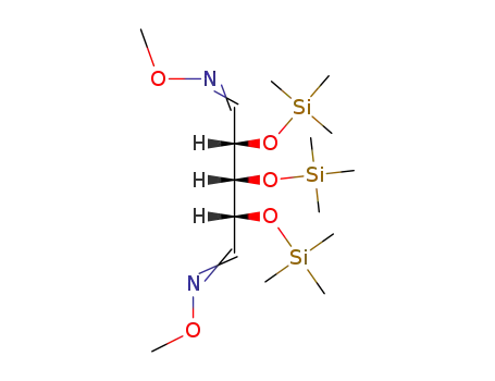 2-O,3-O,4-O-トリ(トリメチルシリル)-xylo-ペントジアルドースビス(O-メチルオキシム)