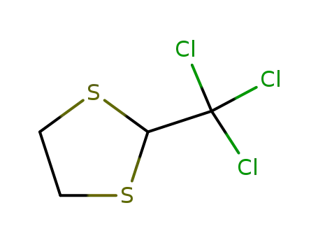Molecular Structure of 5616-59-1 (2-(trichloromethyl)-1,3-dithiolane)