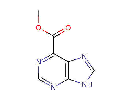Molecular Structure of 62134-45-6 (methyl 5H-purine-6-carboxylate)