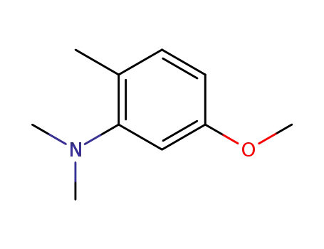 Molecular Structure of 56140-35-3 (4-Methyl-N,N-dimethylamino-phenyl-methyl-aether)