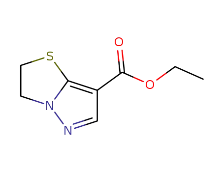 Pyrazolo[5,1-b]thiazole-7-carboxylic acid, 2,3-dihydro-, ethyl ester