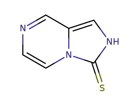 Molecular Structure of 56488-16-5 (Imidazo[1,5-a]pyrazine-3-thiol)