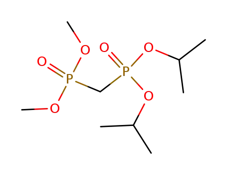 Molecular Structure of 62285-41-0 (Phosphonic acid, [[bis(1-methylethoxy)phosphinyl]methyl]-, dimethyl
ester)