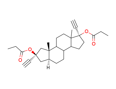 a-nor-5α-androstan-2α, 17α-diethynyl-2β, 17β-diol dipropionate