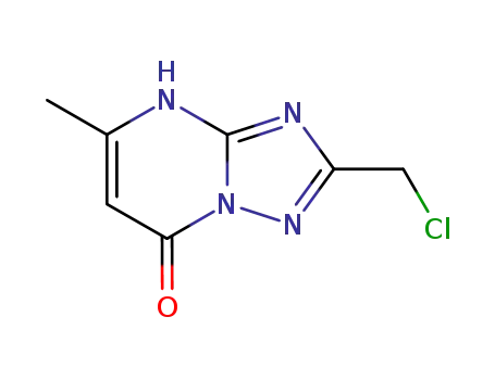 2-(クロロメチル)-5-メチル[1,2,4]トリアゾロ[1,5-a]ピリミジン-7(1H)-オン