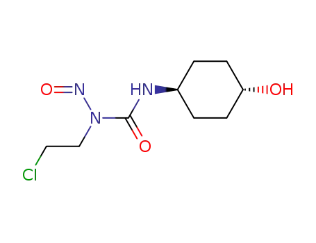 Molecular Structure of 56239-24-8 (1-(2-chloroethyl)-3-(4-hydroxycyclohexyl)-1-nitroso-urea)