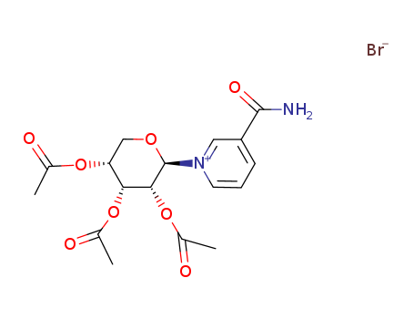 Pyridinium,3-(aminocarbonyl)-1-(2,3,4-tri-O-acetyl-b-D-xylopyranosyl)-, bromide (9CI)