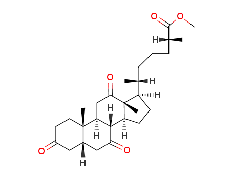 3,7,12-트리옥소-5β-콜레스탄-26-오산 메틸 에스테르