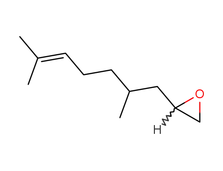 Molecular Structure of 15358-94-8 (Oxirane, (2,6-dimethyl-5-heptenyl)-)