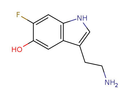 1H-Indol-5-ol, 3-(2-aminoethyl)-6-fluoro-