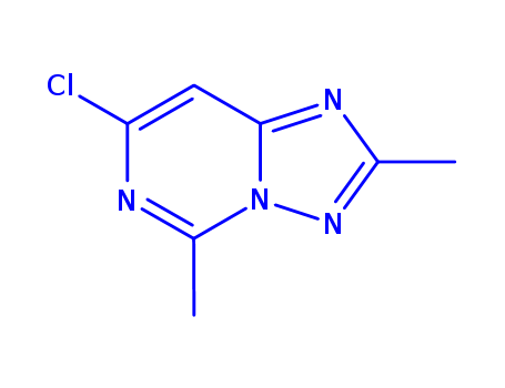 7-chloro-2,5-dimethyl[1,2,4]triazolo[1,5-c]pyrimidine