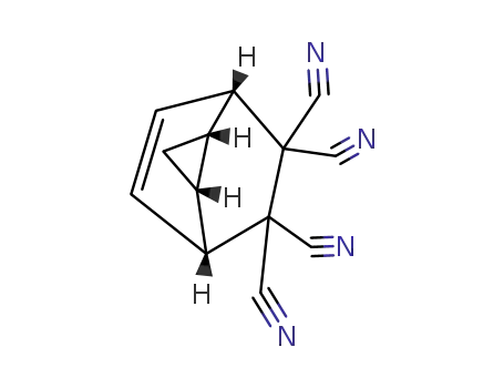 Molecular Structure of 62249-53-0 (Tricyclo[3.2.2.02,4]non-8-ene-6,6,7,7-tetracarbonitrile)