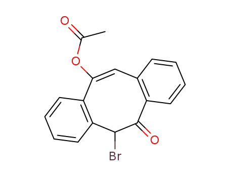 11-acetoxy-6-bromo-6<i>H</i>-dibenzo[<i>a,e</i>]cycloocten-5-one