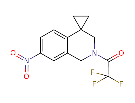 2,2,2-trifluoro-1-(7’-nitro-1‘H-spiro[cyclopropane-1,4’-isoquinolin]-2’(3‘H)-yl)ethan-1-one