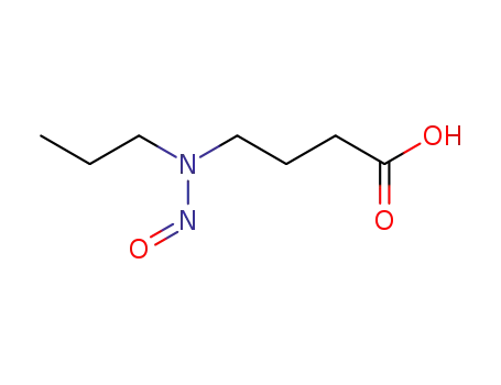 Molecular Structure of 56316-37-1 (N-PROPYL-N-(3-CARBOXYPROPYL)NITROSAMINE)