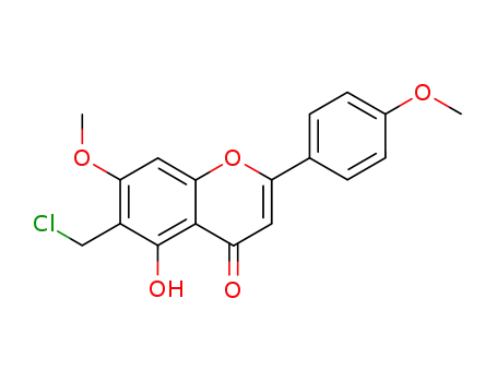 6-chloromethyl-5-hydroxy-7-methoxy-2-(4-methoxy-phenyl)-chromen-4-one