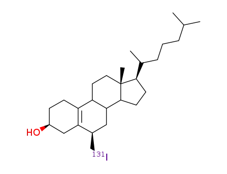 Molecular Structure of 56897-09-7 ((3S,6R,8S,9S,13R,14S,17R)-6-(iodomethyl)-13-methyl-17-[(2R)-6-methylhe ptan-2-yl]-1,2,3,4,6,7,8,9,11,12,14,15,16,17-tetradecahydrocyclopenta[ a]phenanthren-3-ol)