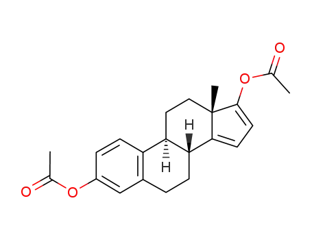 Molecular Structure of 34603-45-7 (estra-1,3,5<sup>(10)</sup>,14,16-pentaen-3,17-diyl diacetate)