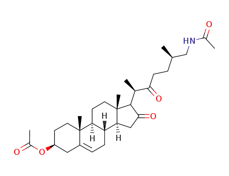3β-Acetoxy-26-acetylamino-16,22-secofurost-5-ene-16,22-dione