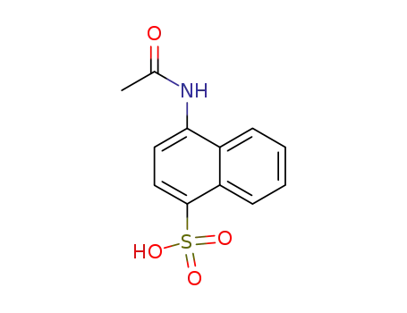 1-Naphthalenesulfonic acid, 4-(acetylamino)-